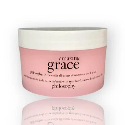 New Philosophy Amazing Grace Nourishing Melt In Body Balm Cream 6 oz Flawed Read - Image 1 of 3