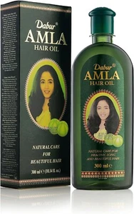 3 X Dabur Amla Haaröl 300 ML, Grün UK Verkäufer - Bild 1 von 4