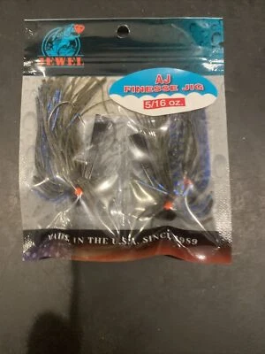 Plantilla de finura Jewel Bait Company 5/16 oz 2 unidades azul keechobee Foto 1 de 2