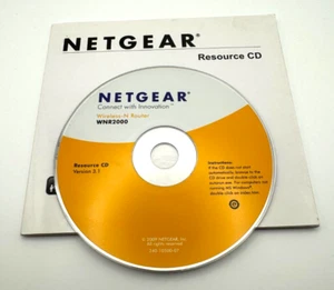 NETGEAR Resource CD Version 3.1 WNDR3400 for Wireless-N Router WNR2000 - Picture 1 of 2