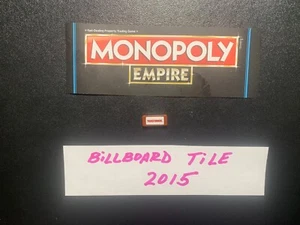Monopoly EMPIRE TRANSFORMERS BILLBOARD Game Replacement Piece 2015 - Picture 1 of 3