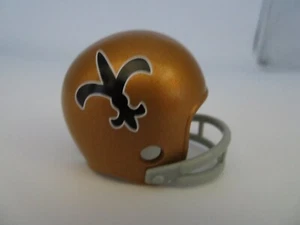 NFL Football Riddell New Orleans Saints 2-BAR Pocket Pro Throwback Helmet - 2005 - Picture 1 of 4