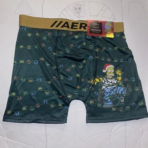 Neu mit Etikett Aeropostale Simpsons Weihnachten limitierte Auflage Boxershorts Unterwäsche Herren XL - Bild 1 von 6