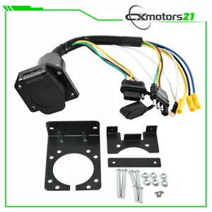 Adaptador de arnés de cableado de remolque con hoja de 4 vías a 7 pines para Ford F-150 - Imagen 1 de 7