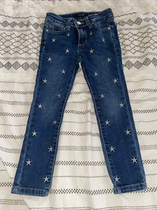EUC Joe’s Jeans Girl The Mina Skinny Ankle Jeans Size 5 Star Embroidered - Picture 1 of 4