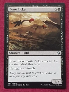 Magic The Gathering AMONKHET BONE PICKER black card MTG - Picture 1 of 2