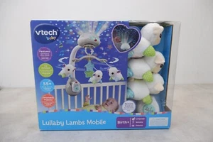 VTech Lullaby Lambs Soothing Mobile For Baby Lights & Sound + Remote Control 0+M - Picture 1 of 7
