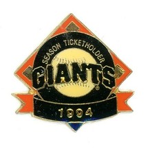 SF Giants Season Ticket Holder Pin 1994 Imprinted Products san francisco g12
