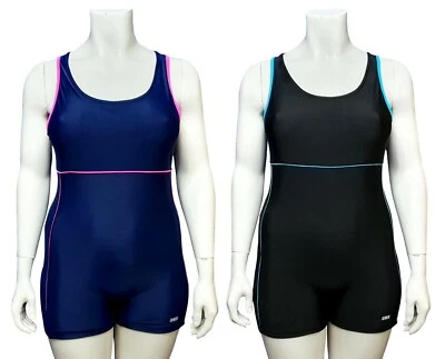 CHEX Lyon Ladies Boy Leg Modesty Swimming Costume Lined Front Swimsuit 2025 - Image 1 of 4