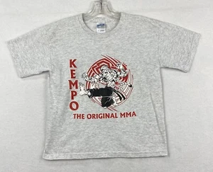 YOUTH S Kempo Original MMA Professional Martial Arts Training Center T-Shirt - Picture 1 of 6