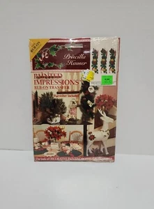 NIP VTG Priscilla Hauser Painted Impressions Rub on Transfer Swag Fruit Pear - Picture 1 of 11