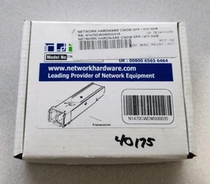 Transceptor Network Hardware CWDM-SFP-1470-NHR 1000BASE-CWDM - Imagen 1 de 4