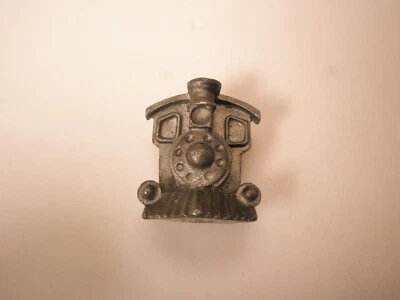 Locomotora de vapor tren motor vintage Tie Tack solapa pasador línea de ferrocarril i49 Foto 1 de 4