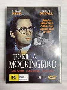 To Kill A Mockingbird Gregory Peck DVD R4 Classic Movie - Picture 1 of 4