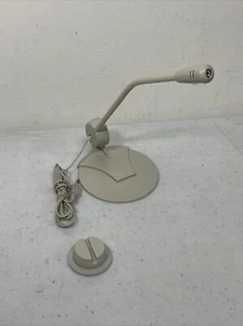 Micrófono vintage para computadora de escritorio HD-303 conector de 3,5 mm cable de 8 pies - Imagen 1 de 3