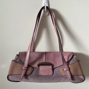Tod’s suede baguette pink purple bag - Picture 1 of 12