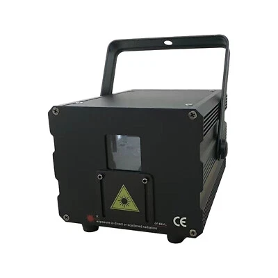 RGB Laserlicht Bühnenlicht DMX Lichteffekt DJ Show Party Disco Partylicht 2000mW - Bild 1 von 4