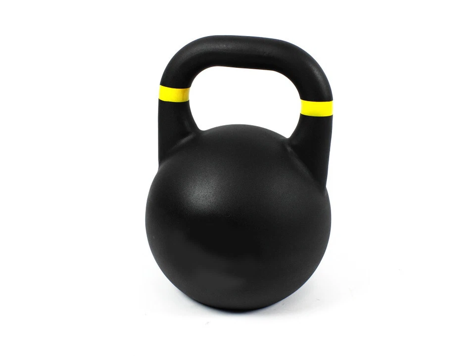 Slavikosway Kettlebell 16kg Haltère à Boules Fonte Robuste Surface - Photo 1/4