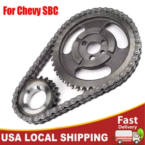 HD Double Roller Timing Chain Set for Chevrolet SBC 5.7L 283 305 327 350 383 400 - Bild 1 von 9