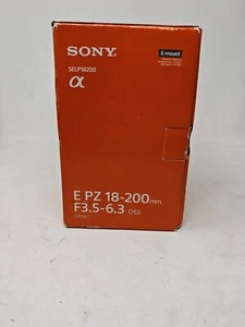Sony E 18-200mm f3.5-6.3 OSS Power Zoom Lens - Picture 1 of 2