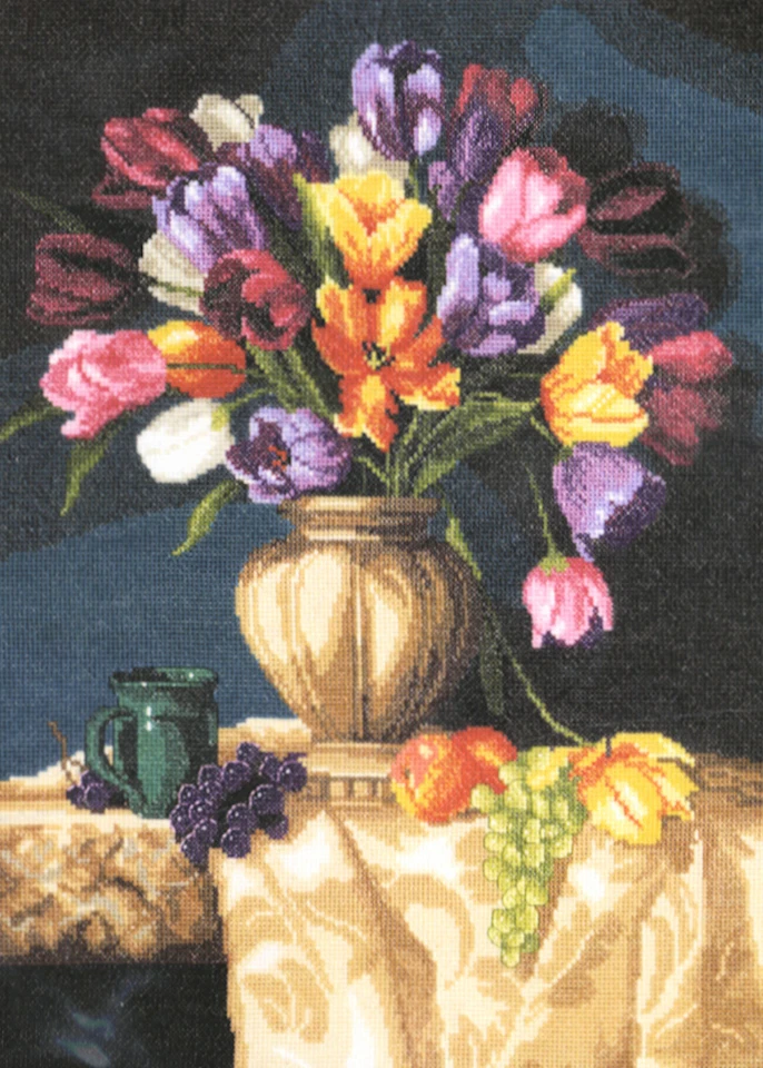 2009 Janlynn Counted Cross Stitch Single Goldfish Bowl Kit