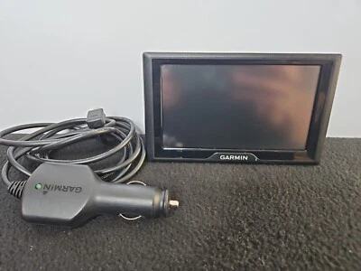 Garmin Drive 5 LM 5" Touchscreen GPS Bundle W/ 12v DC Charger & Mount Plate - Image 1 of 4