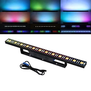 100W RGB LED Wall Wash Light Bar DMX Stage DJ Disco Wall Washer Bar Light - Picture 1 of 12
