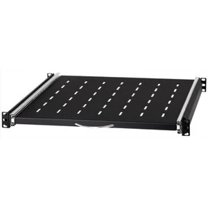 Stalflex RSR19-1U-450B Pull-Out Shelf 19" 1U, 450mm, Black - Picture 1 of 5