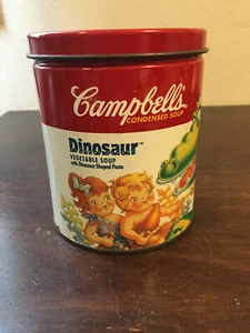 Campbell's Dinosaurier Gemüsesuppe Blechbank, 5" - Bild 1 von 8