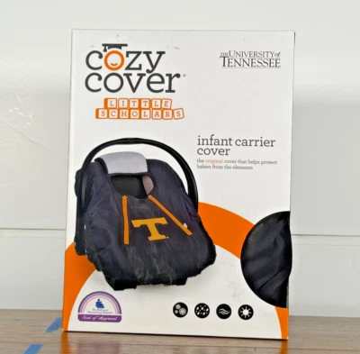 TENNESSEE COZY COVER Little Scholars Fleece Lined Baby Carrier Cover - Image 1 of 4