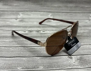 Foster Grant Gold Aviator Polarized Sunglasses-100% UVA/UVB - Picture 1 of 7