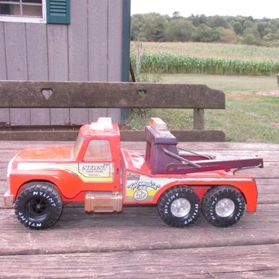 Vintage Nylint Towing & Recovery Tow Truck Metal & Plastic Parts or Repair USA - Image 1 of 4