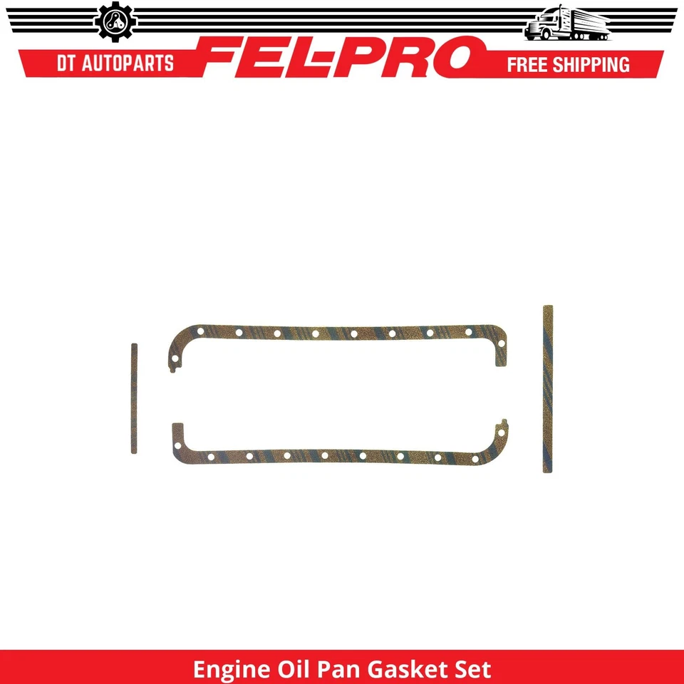 For 1959 Studebaker 4E7D Engine Oil Pan Gasket Set Fel-Pro - Image 1 of 1