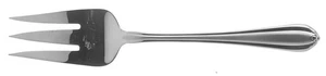 Gorham Silver Melon Bud Frosted  Cold Meat Serving Fork 1914659 - Picture 1 of 1