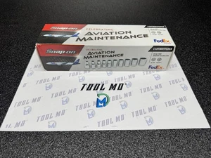 Snap-on Tools RARE FedEx 10pc 1/4" Drive SAE 12-Point Shallow Socket Set 110TMDY - Picture 1 of 13