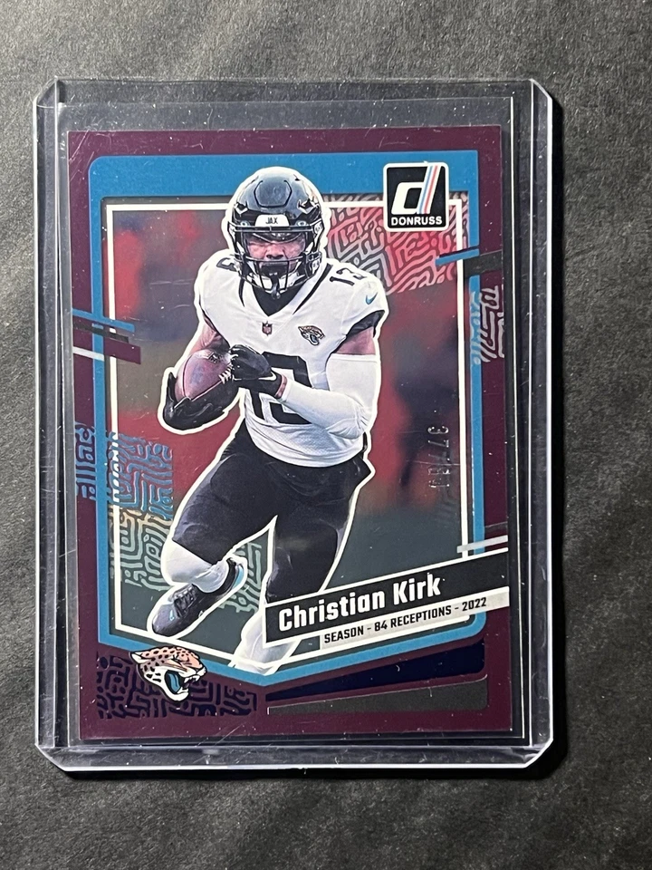 2023 Donruss Purple /84 Christian Kirk #134 - Image 1 of 3