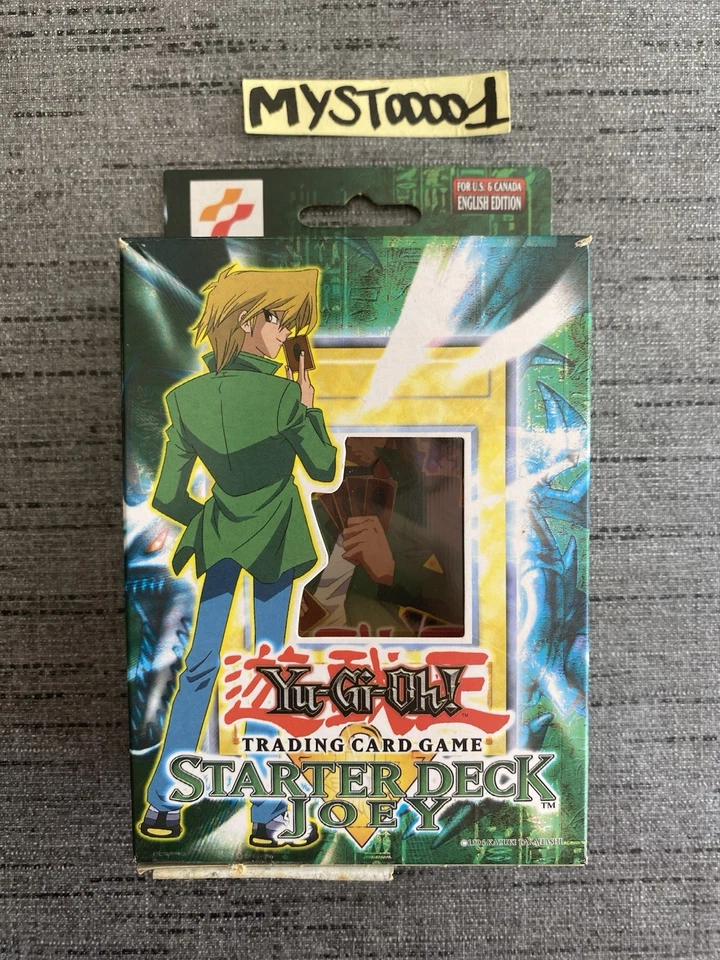 Yu-gi-oh! Starter Deck Joey + Rulebook BOITE VIDE OCCASION English Edition  - Bild 1 von 4