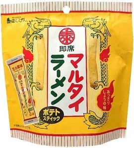 Patatas fritas de ajo japonés Marutai ramen comida crujiente AJIGEN 50 g - Imagen 1 de 37