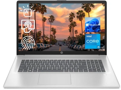 HP Laptop 17.3" Intel Core i5 Processor 2.4GHz to 4.2GHz, 32GB RAM,  1 TB SSD - Image 1 of 4