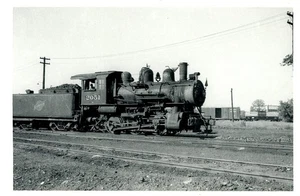 25D096 RP 1953/70s CHICAGO & NORTH WESTERN RAILROAD 060 LOCO #2051 MARINETTE WI - Picture 1 of 1