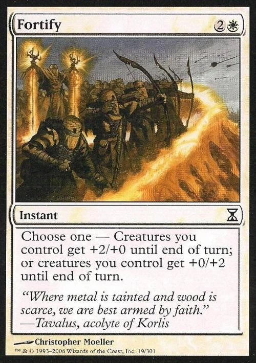 Fortify - Light Play MTG Time Spiral - Image 1 of 1