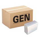 GEN TFOLDNAPKW 1-Ply 7" x 13-1/4" Tall-Fold Napkins - White (10000/CT) New