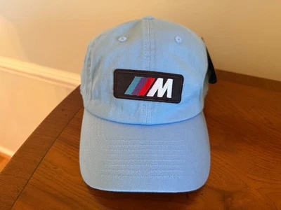 NEW NWT BMW M Series M3 Blue Strapback Hat Cap Ethos Patch - image 1 of 4