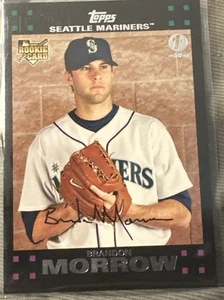 2007 Topps 1st Edition - #433 Brandon Morrow (RC) Mariners - Picture 1 of 2