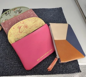 Lote de 5 bolsas de maquillaje IPSY bolsas de cosméticos bolsas con cremallera estilos mixtos (**) - Imagen 1 de 15
