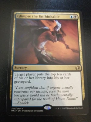 MTG Glimpse the Unthinkable Iconic Masters 200/249 Regular Rare - Image 1 of 2