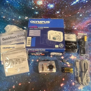 Olympus Camedia C-370 Zoom 3.2MP CCD Sensor Compact Digital Camera Digicam - Picture 1 of 10
