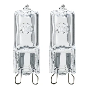 2 x Paulmann Eco Halogen Lampen Halo+ Stiftsockel 42W G9 klar 2000h warm dimmbar - Bild 1 von 1