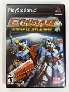 Mobile Suit Gundam Vs. Zeta Gundam PS2 (Sony PlayStation 2, 2005) No Manual - Bild 1 von 6