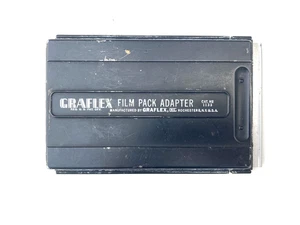 Graflex Graphic 4x3 Film Pack Adapter 1133, Complete w/ Dark Slide - Picture 1 of 4